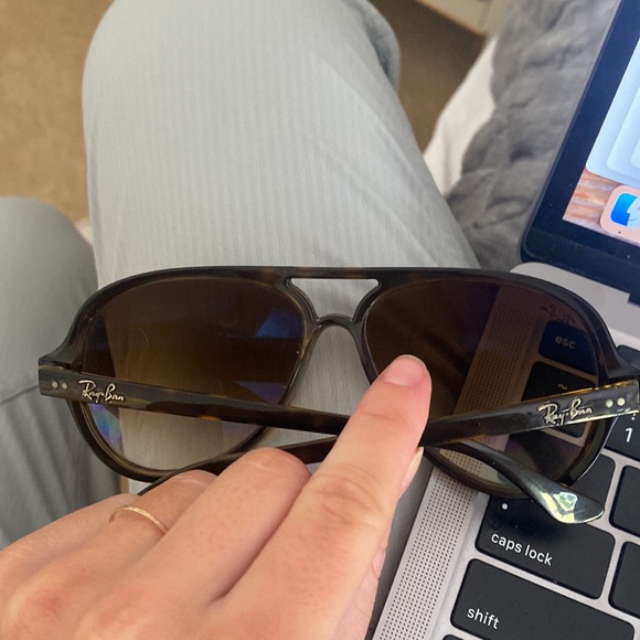 Rayban cat 5000s brown tortoise